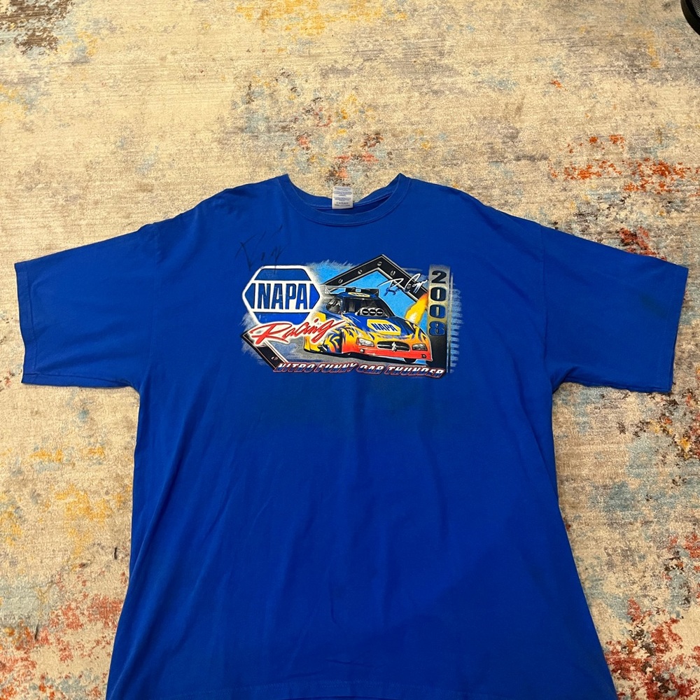 Autographed 2008 Napa Drag Tee